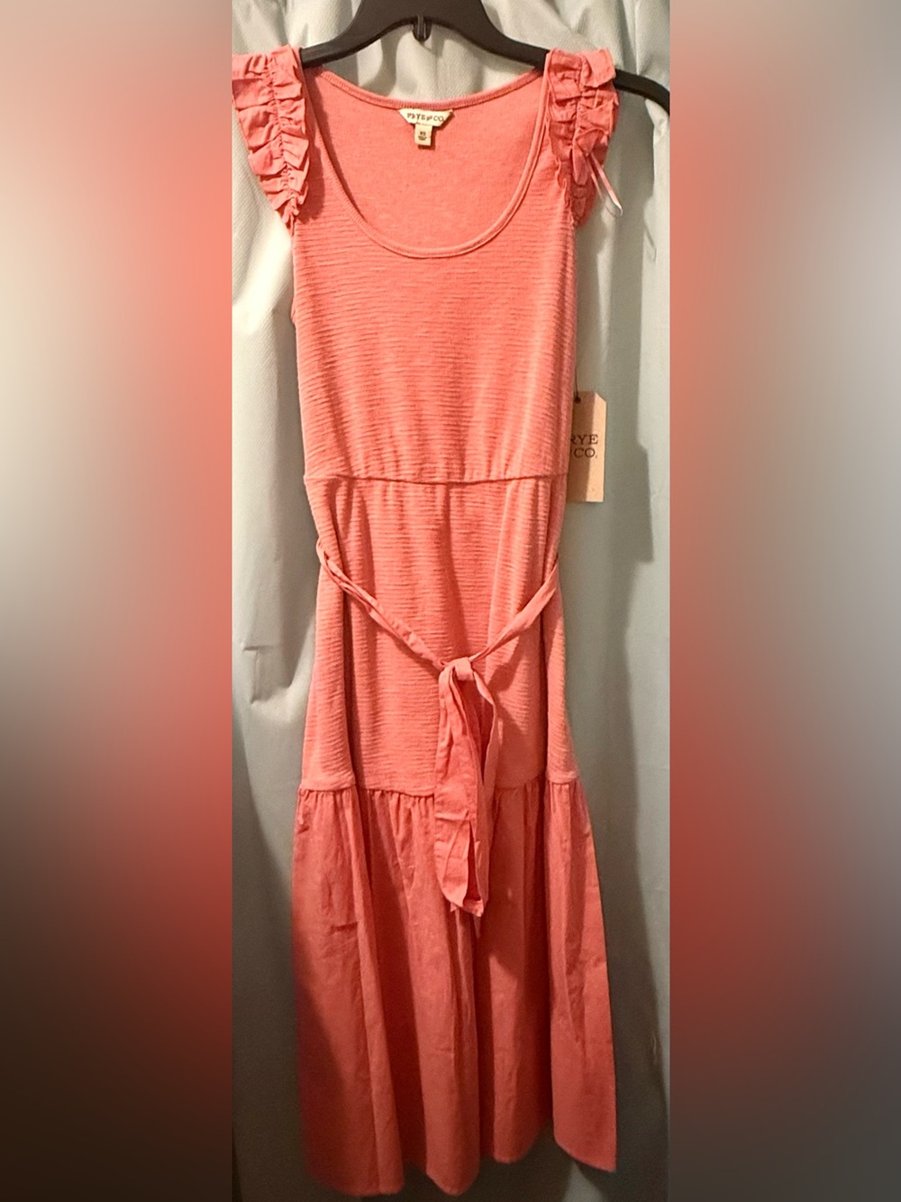 New With Tags FRYE AND CO. Soft Coral Dress
